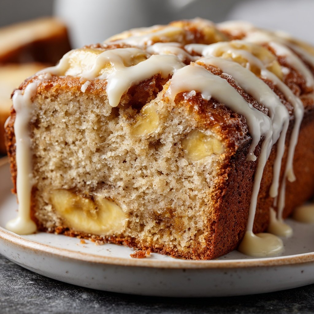 Bananenkuchen mit Vanille