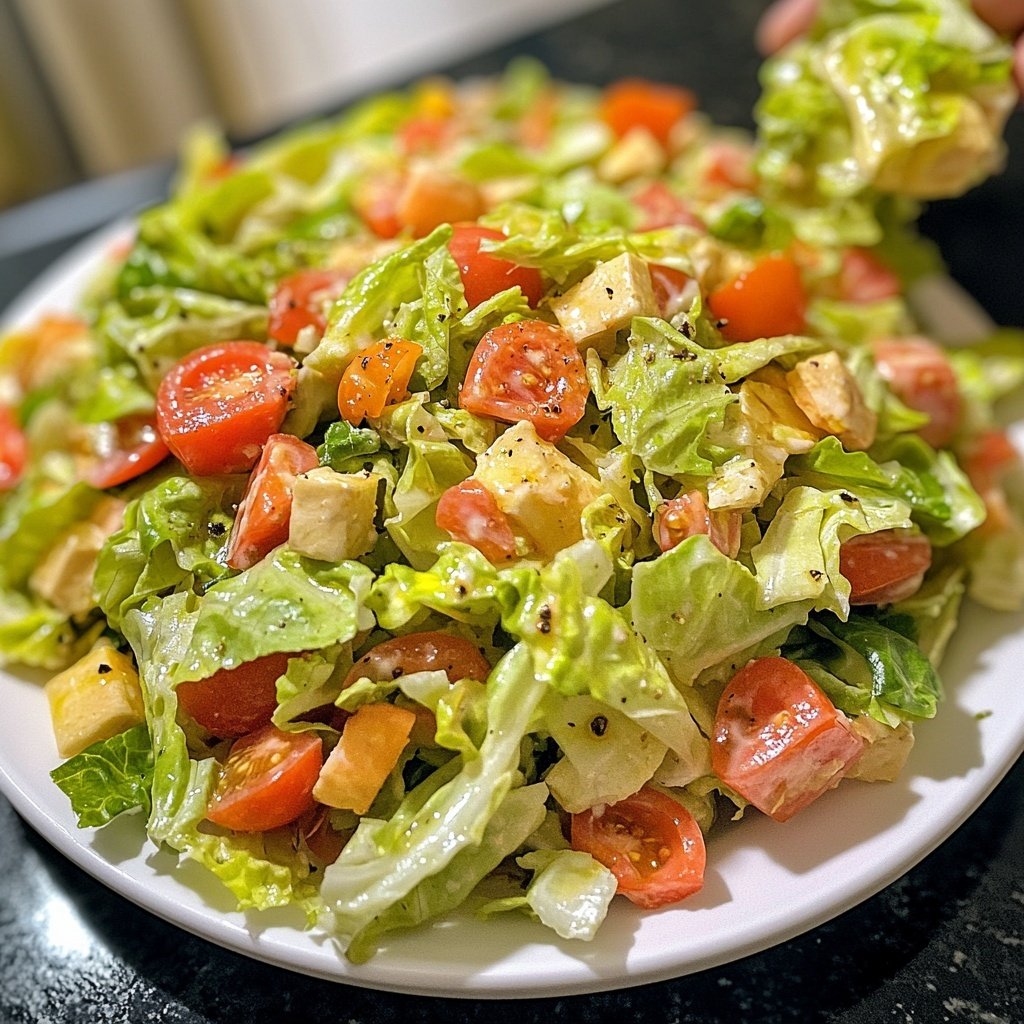 Einfacher Grüner Salat