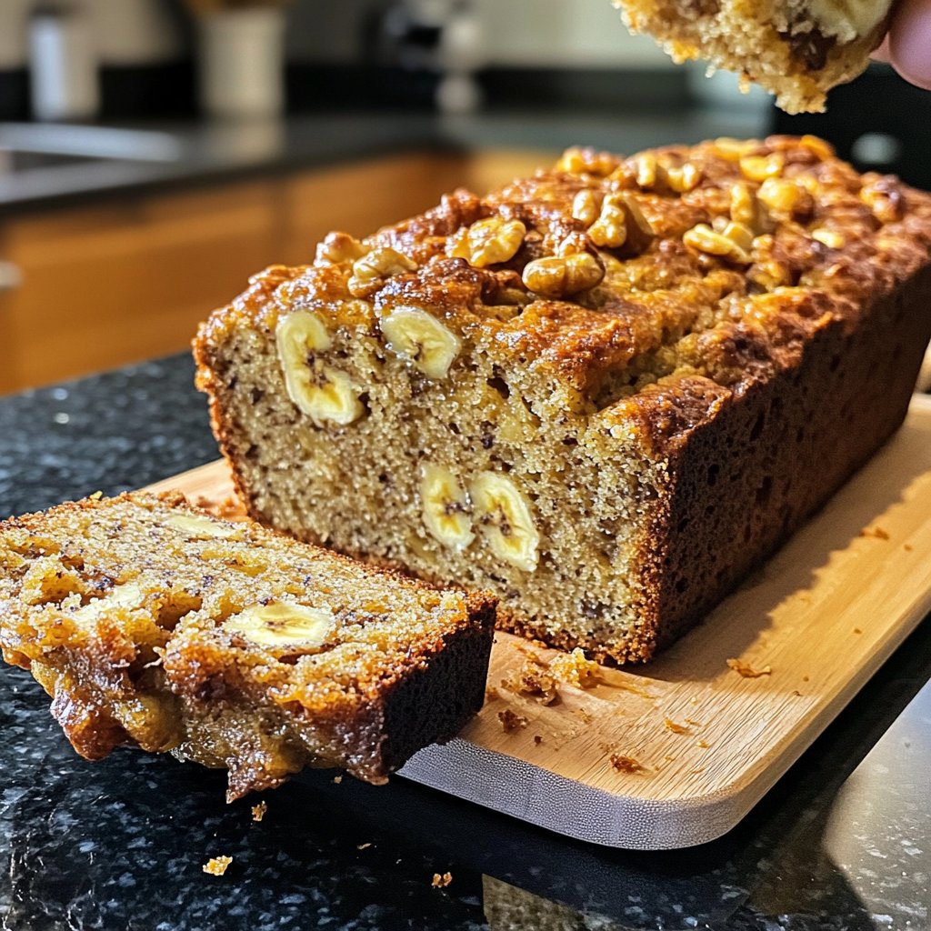 Saftiges Bananenbrot