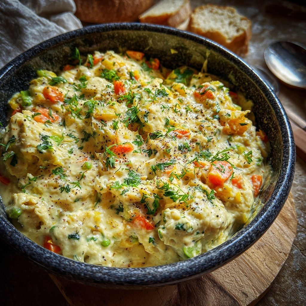 Abendessen mit Reisgericht