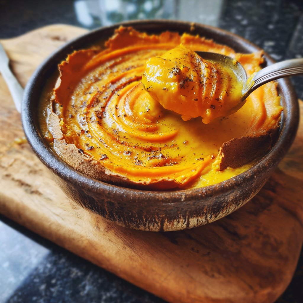 Kürbissuppe mit Süßkartoffel