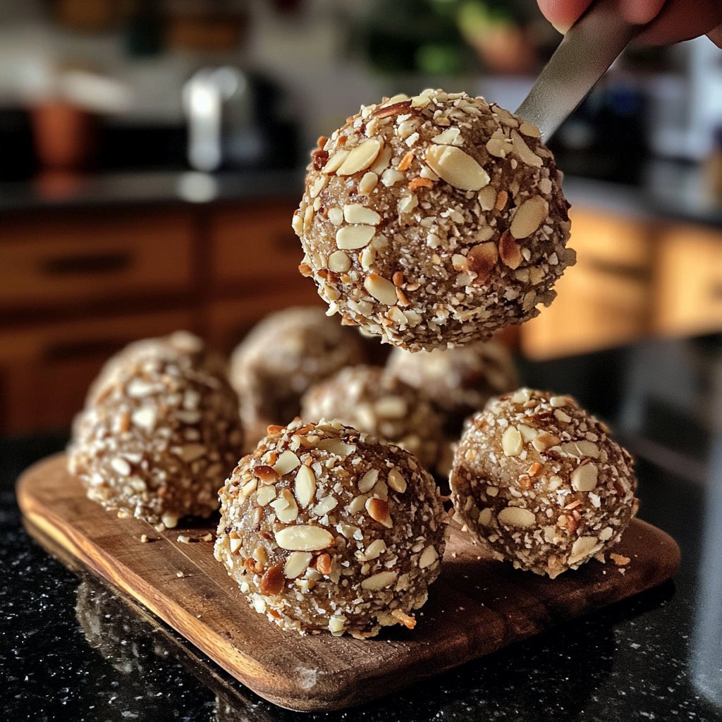 Protein Bällchen mit Mandelmehl