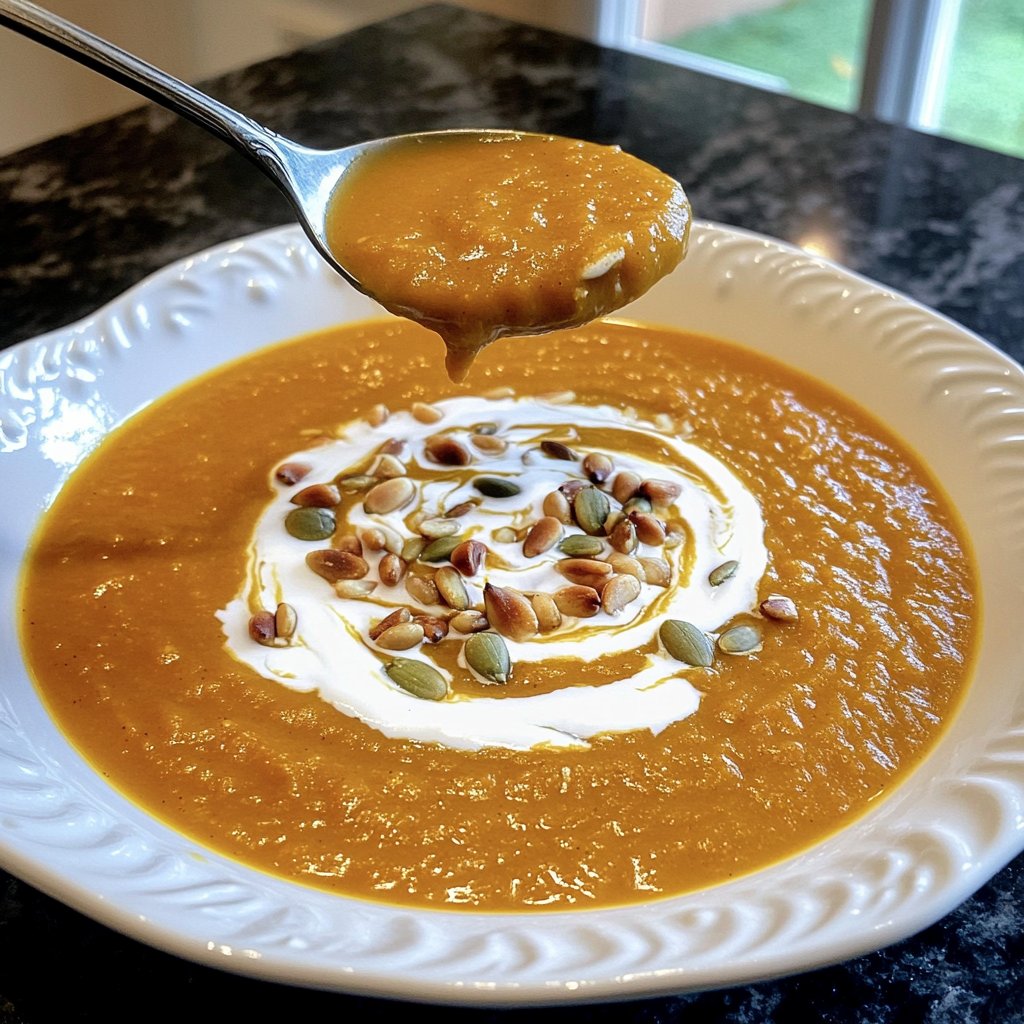 Kürbissuppe aus Hokkaido