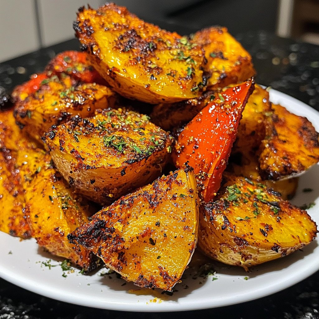 Ofenkartoffeln mit Paprika